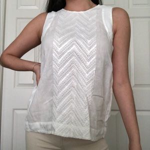 madewell white dress tank